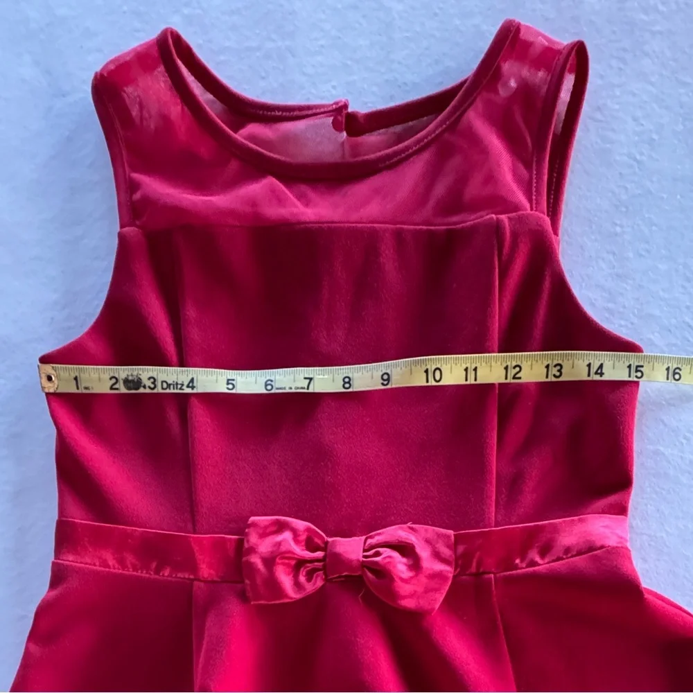 Calvin Klein Formal Dress Youth Girls Red (12.5)